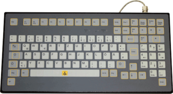 Tastatur ESDY2/PS/DE