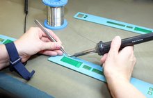 Hand soldering/ finde soldering